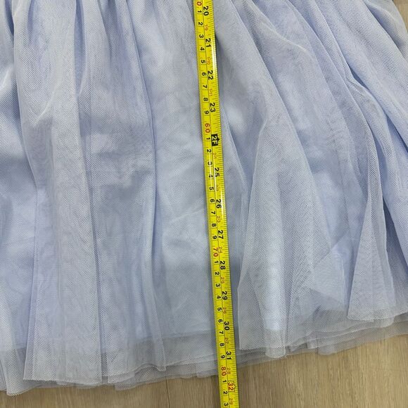 Crewcuts Sweater Dress Girls Size 10 Periwinkle Blue Tutu Long Sleeve Casual NWT - Picture 5 of 5